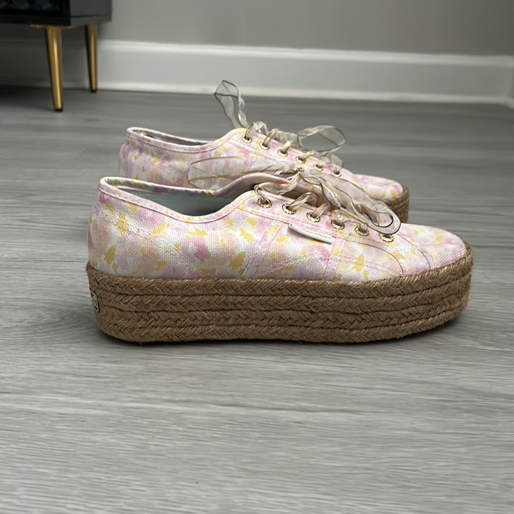 Superga X Love Shack Fancy Platform Espadrilles - Size 39.5